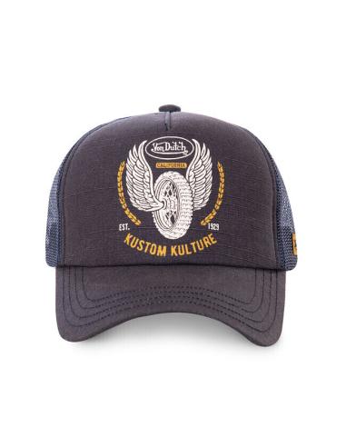 Casquette Camionneur Crew1O Bleu - Von Dutch | Prix Promo