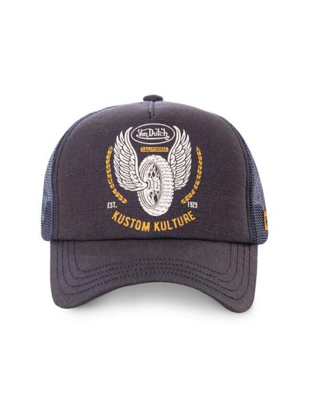 Acquista Cappellino Trucker Crew1O Blue - Von Dutch in offerta speciale