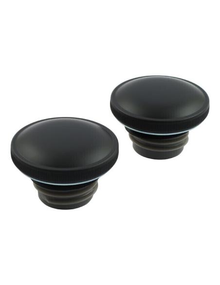 DEFINIR PLUGUES NEGRO MATE PARA 96-UP HARLEY SEM CHAVE (2 UNIDADES)