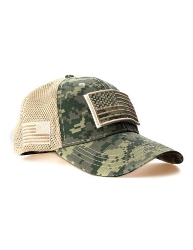 Casquette Tactique Camo Trucker Usa Arena | Prix Promo