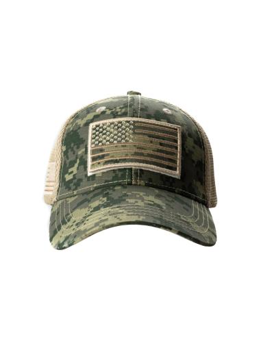 Comprar Gorra Trucker Tactical Camo Usa Arena a precio de oferta