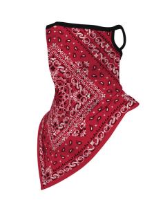 Comprar Braga Mascara Paisley Roja Transpirable Triangular a precio de oferta 2