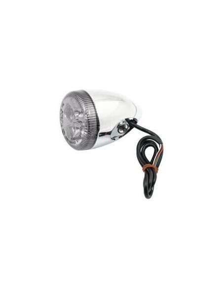 Comprar Intermitente Oem Harley 3 En 1 Cromo/Humo Led S/Perno a precio de oferta