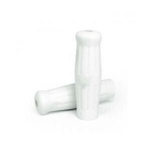 WHITE RUBBER FISTS 22MM