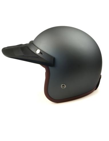 Comprar Visera Cross Style Negra Larga Para Cascos Con Corchetes a precio de oferta