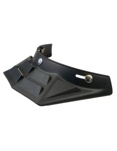 Acquista Visiera Cross Style Nera Corta per Caschi con Bottoni a Pressione in Offerta