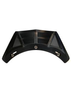 Acquista Visiera Cross Style Nera Corta per Caschi con Bottoni a Pressione in Offerta 2