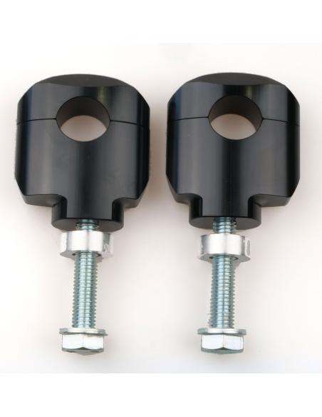 TORRES DE GUIDÃO PRETO DE 4CM 22MM M10 - IGUANA CUSTOM PARTS