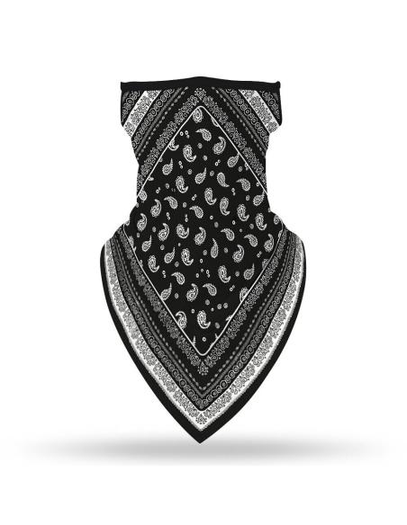 BRAGA BLACK PAISLEY MASK CLASSIC BREATHABLE TRIANGULAR