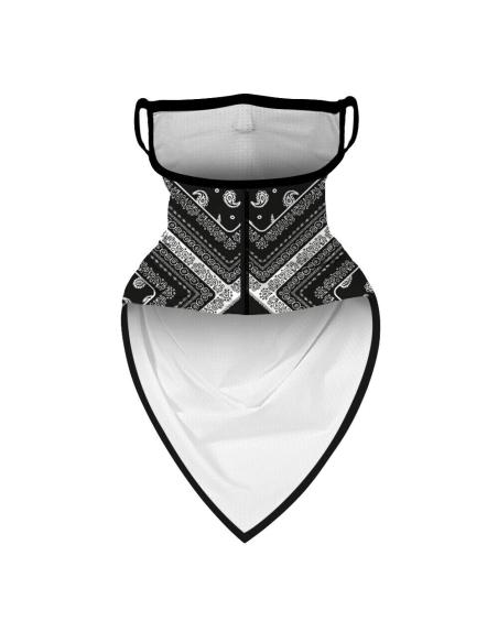BRAGA BLACK PAISLEY MASK CLASSIC BREATHABLE TRIANGULAR