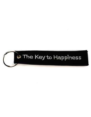 Comprar Llavero Tag Bordado - The Key To Happiness a precio de oferta