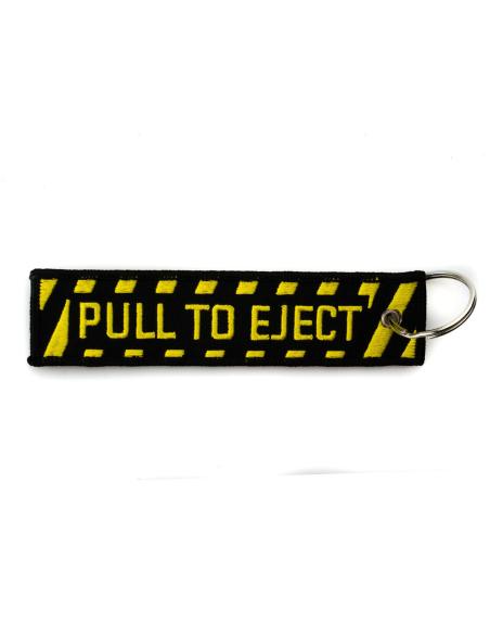 Comprar Llavero Tag Bordado - Pull To Eject a precio de oferta