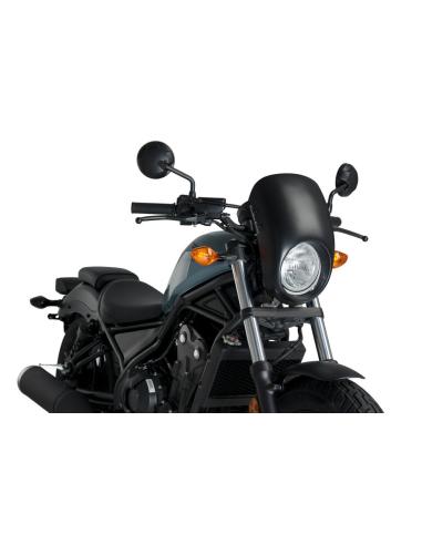 Comprar Cúpula Anarchy Negra Mate Para Honda Rebel Cmx500 a precio de oferta