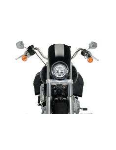 BLACK ARCHY DOME FOR HARLEY SOFTAIL LOW RIDER FXLRS 18-UP 2
