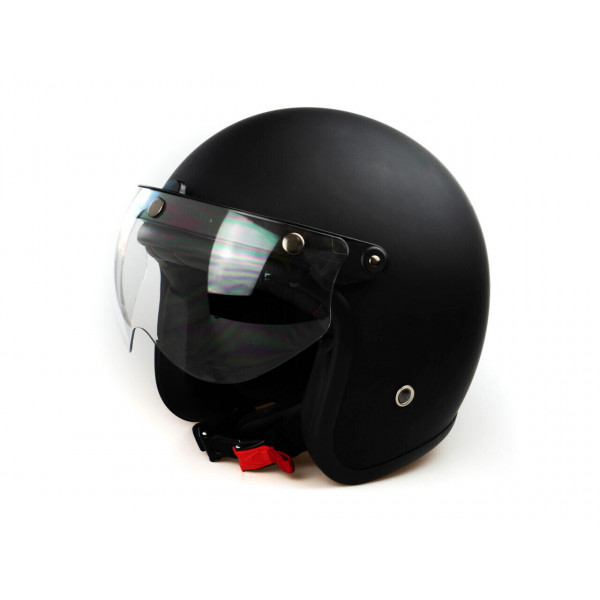 CLEAR CUT-OFF SCREEN FOR HELMETS WITH SQUARE BRACKETS