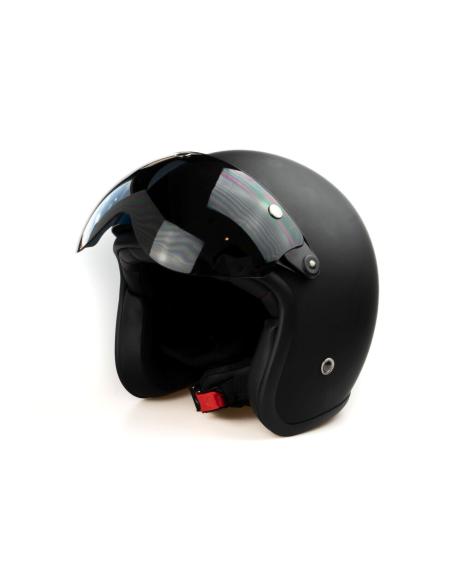 DARK SMOKED SHORT SCREEN FOR HELMETS WITH SQUARE BRACKETS
