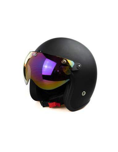 IRIDIUM SHORT-DROP SCREEN FOR HELMETS WITH SQUARE BRACKETS