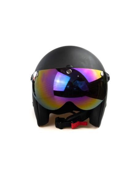 IRIDIUM SHORT-DROP SCREEN FOR HELMETS WITH SQUARE BRACKETS