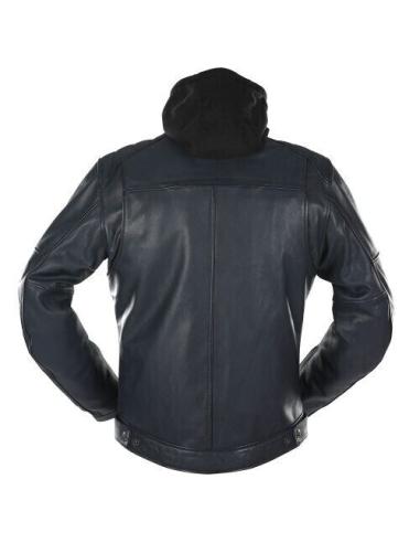 Comprar Chaqueta De Piel Negra Overlap Johan a precio de oferta