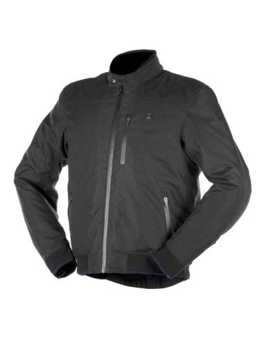 BLACK V' QUATTRO KERY TEXTILE JACKET