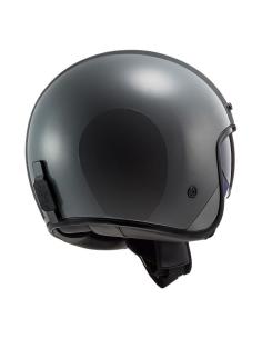 CASQUE DE JET AVEC LS2 OF601 BOB NARDO ÉCRAN INTÉRIEUR GRIS 2