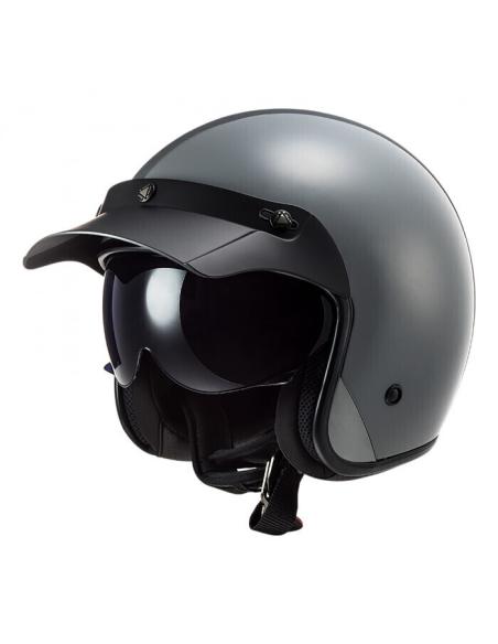 Acquista Casco Jet Con Visiera Interna Ls2 Of601 Bob Nardo Grey a prezzo scontato