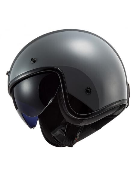 Acquista Casco Jet Con Visiera Interna Ls2 Of601 Bob Nardo Grey a prezzo scontato