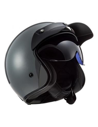 Comprar Casco Jet Con Pantalla Interior Ls2 Of601 Bob Nardo Grey a precio de oferta