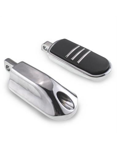 Comprar Estriberas Luxe Cromadas Harley a precio de oferta