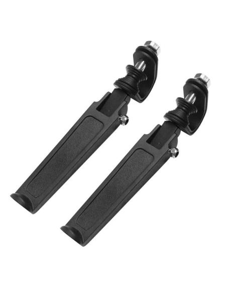 Comprar Estriberas Straight Negras Con Bridas Para Defensas a precio de oferta