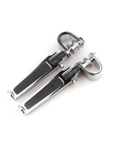 Comprar Estriberas Straight Cromadas Con Bridas Para Defensas a precio de oferta