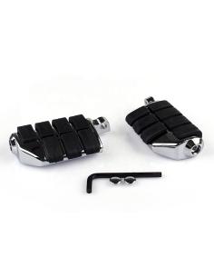 Comprar Estriberas Dual Confort Cromadas Harley a precio de oferta