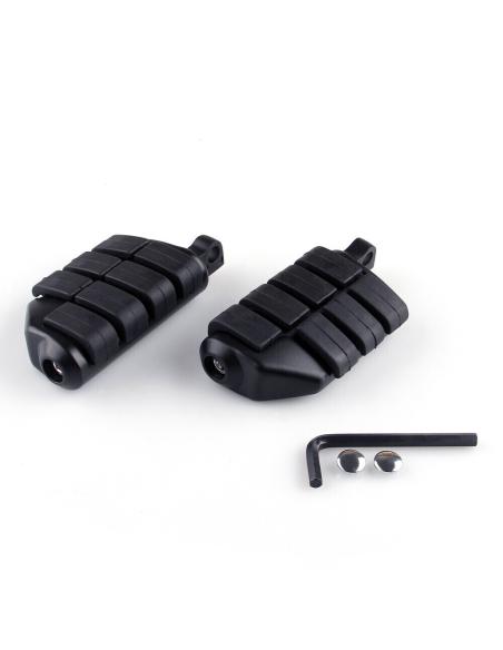 DUAL CONFORT HARLEY BLACK PEGS