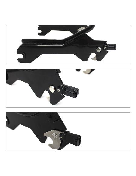 BLACK SOFTAIL FAT BOY AND BREAKOUT 2018-UP BACKREST DÉTACHABLE