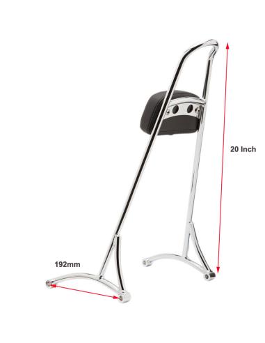 SISSY BAR TALL SPORSTER 2004-UP CHROME