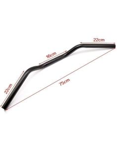 Comprar Manillar Tipo Sportster Negro Mate Rugoso Eco a precio de oferta 2