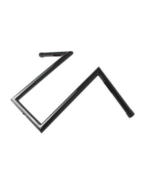 Z-BAR GUIDÃO 12" (30CM) 25MM PRETO