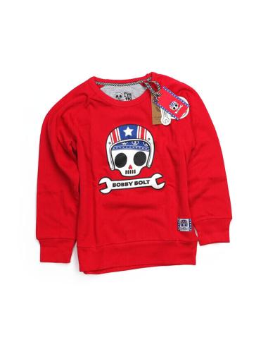 Comprar Sudadera Infantil Bobby Bolt Usa Roja a precio de oferta