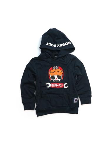 Comprar Sudadera Con Capucha Infantil Bobby Bolt Scram Navy a precio de oferta