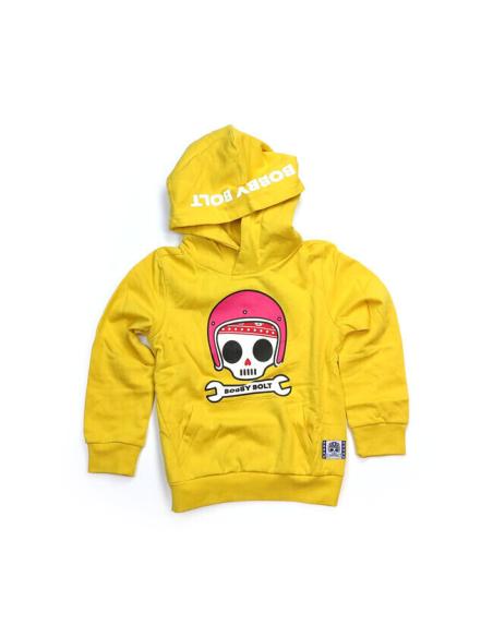 Comprar Sudadera Con Capucha Infantil Bobby Bolt Bibbi Amarilla a precio de oferta