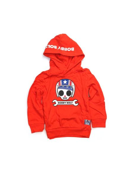 Comprar Sudadera Con Capucha Infantil Bobby Bolt Usa Naranja a precio de oferta