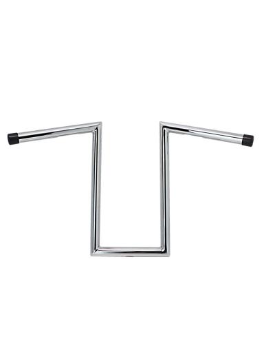 HANDLEBAR Z-BAR 12" (30CM) 25MM CHROMED