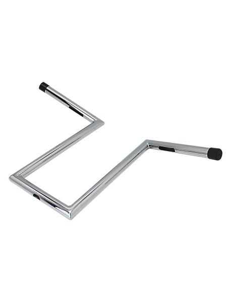 HANDLEBAR Z-BAR 12" (30CM) 25MM CHROMED