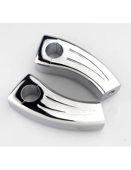 CROMADAS TORRETAS INCLINÉ 9CM (3.5 »)