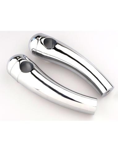 TOURELLES RONDES CROMADAS INCLINÉES 12.7CM (5.5 »)