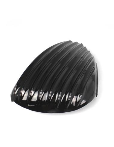 TAPAS LATERALES RIBBED NEGRO BRILLO SPORTSTER 2004 EN ADELANTE