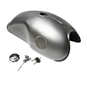 DEPOSITO RETRO CAFE RACER 10L UNIVERSAL CON TAPÓN Y GRIFO...