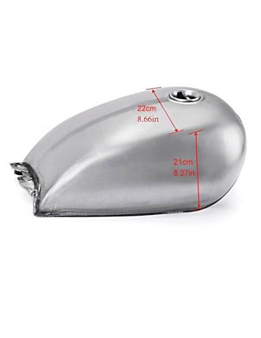 RÉTRO SLIM CAFE RACER UNIVERSAL TANK AVEC BOUCHON ET ROBINET INCLU