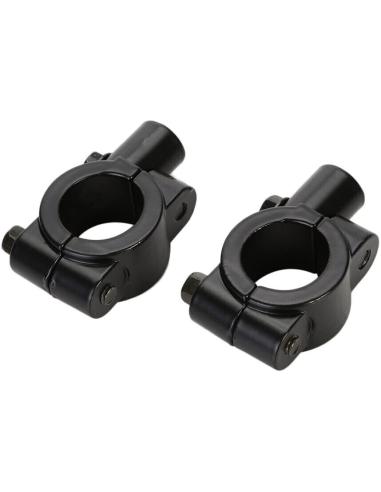 FLANGES PRETAS PARA 22 GUIDÕES PARA INSTALAR ESPELHOS M10
