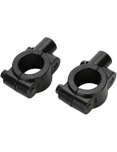 Comprar Bridas Negras Para Manillar De 22 Para Instalar Espejos M10 a precio de oferta
